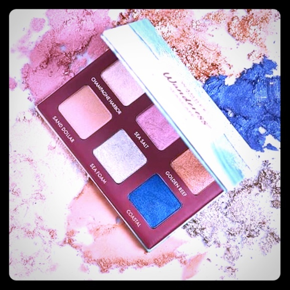 NIB Wander beauty seascape eyeshadow palette